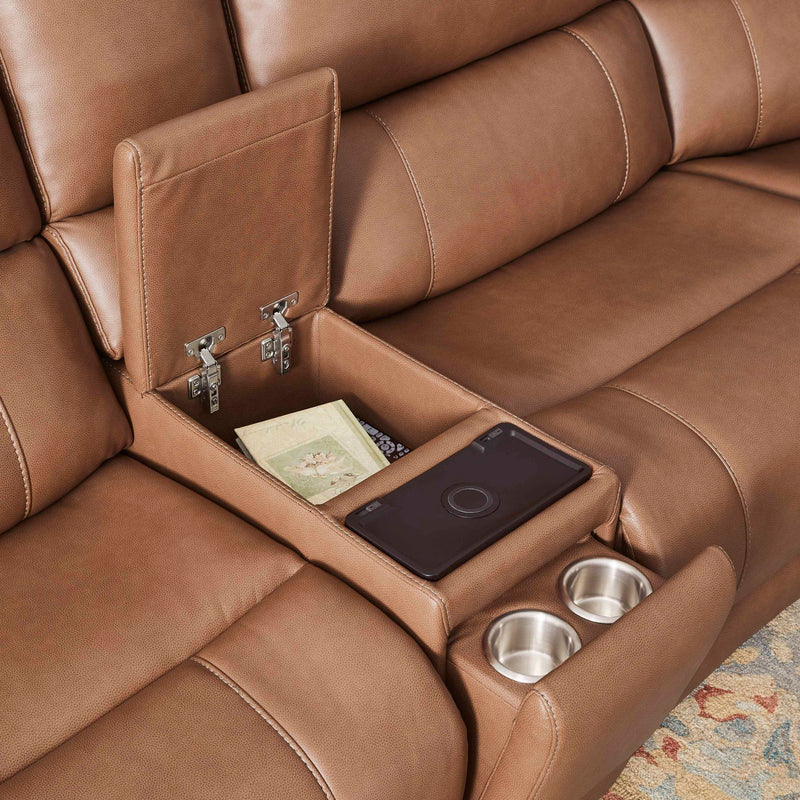 Hancock - Zero Gravity Power Reclining Sectional With Power Adjustable Headrests