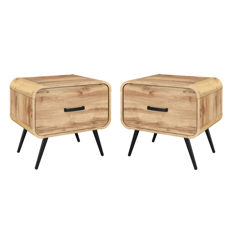 Rowan - One Drawer End Table/Bedside Table