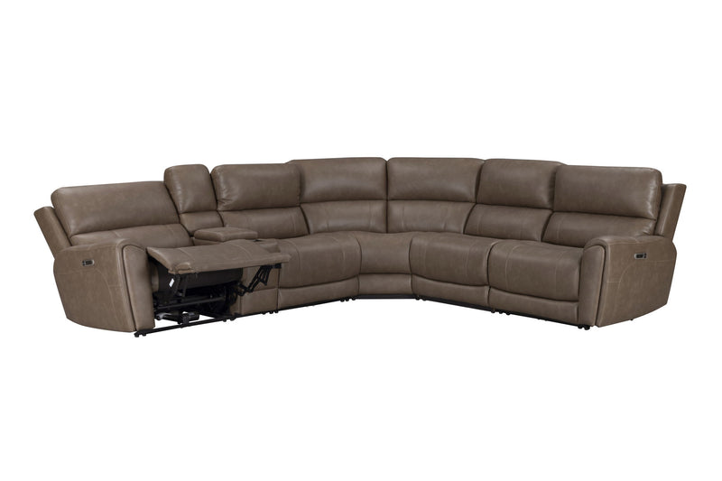 Hancock - Zero Gravity Power Reclining Sectional With Power Adjustable Headrests