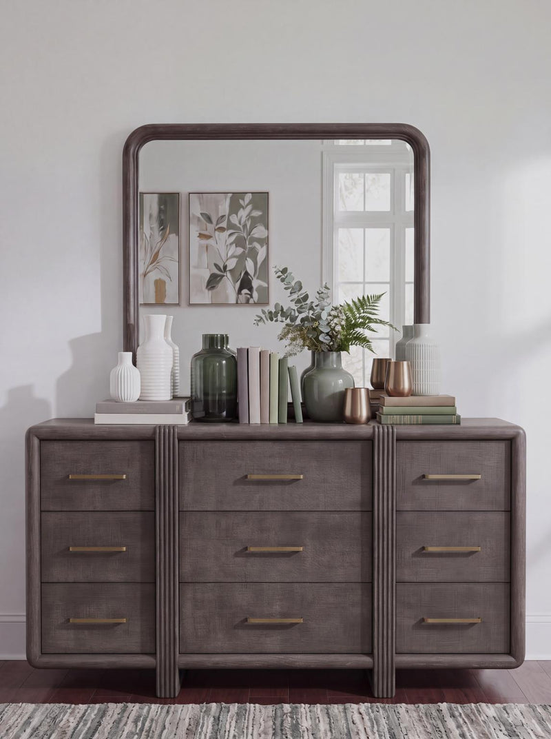Maren - 9 Drawer Fluted Dresser