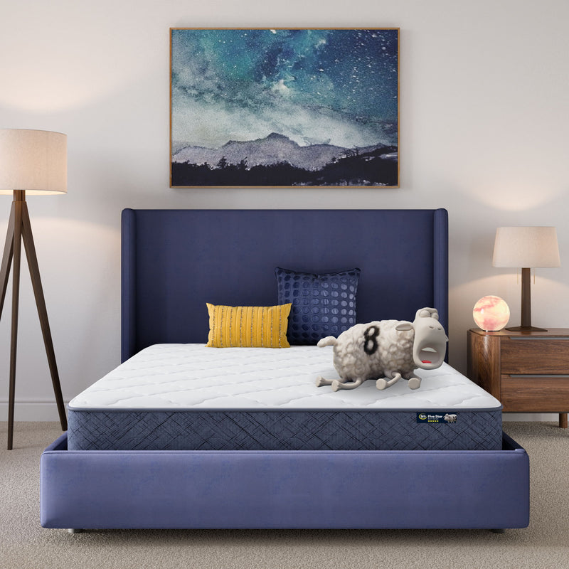 Five Star Mattress - Sleep to Go 8" Medium Mattress in a Box