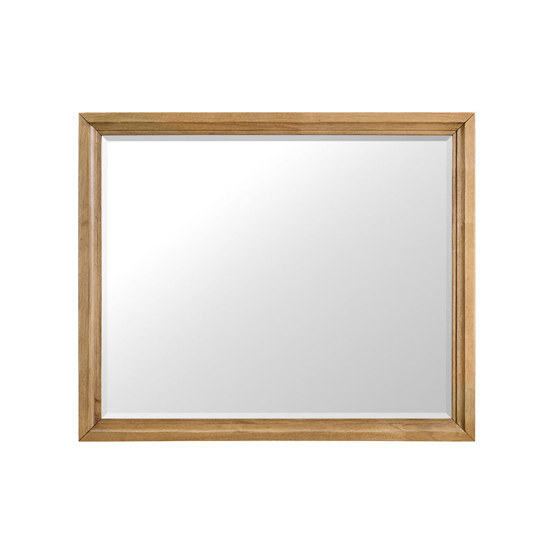 Newport - Mirror - Natural Oak