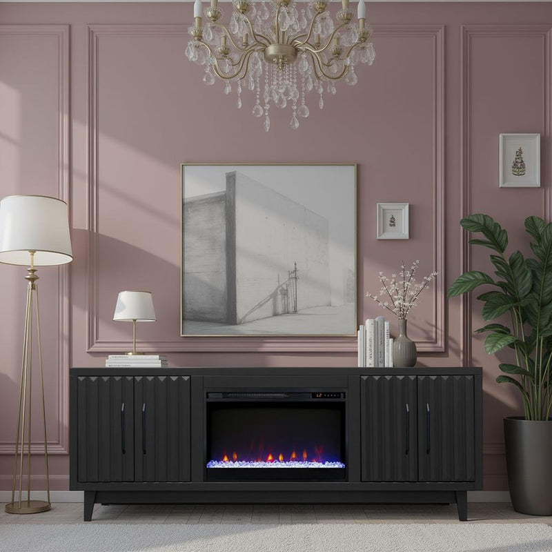 Radiance - Fireplace TV Stand