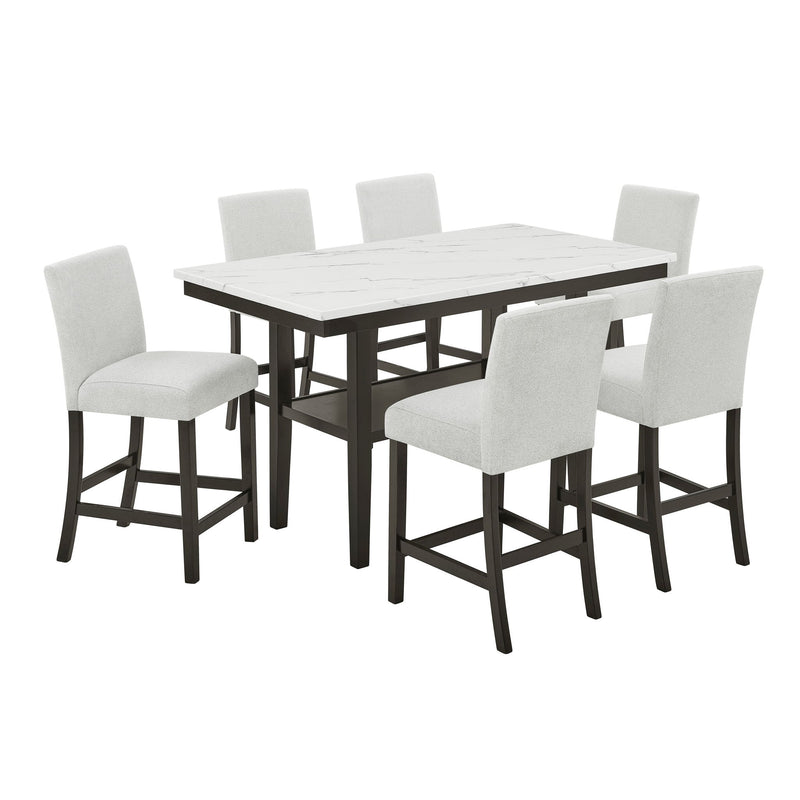Carissa - Rectangle Counter Dining Set