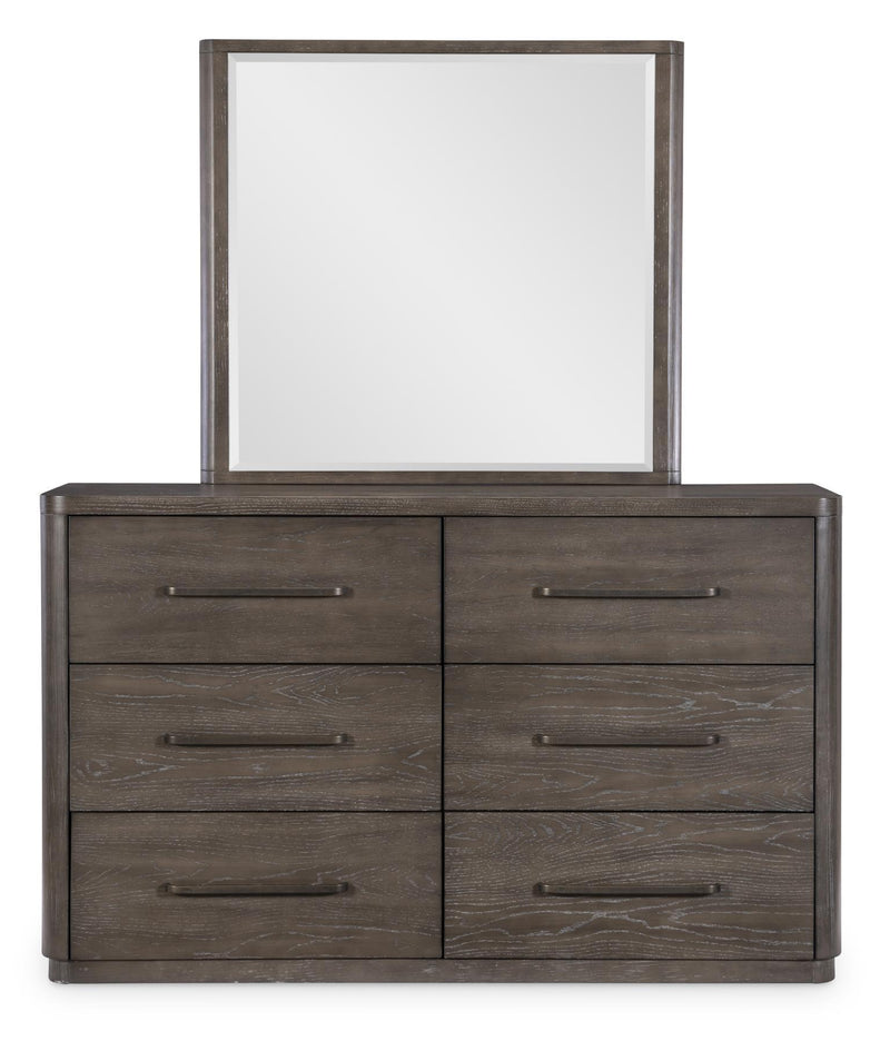 Horizons - 6 Drawers Dresser - Deep Sable