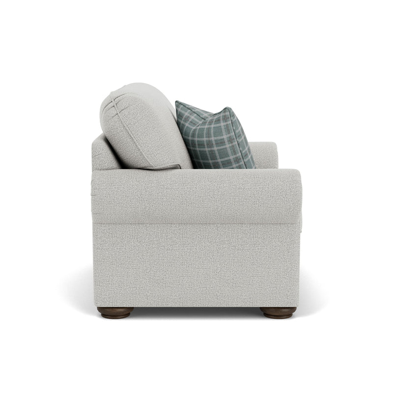 Preston - Fabric Chair And a Half With Nailhead Trim