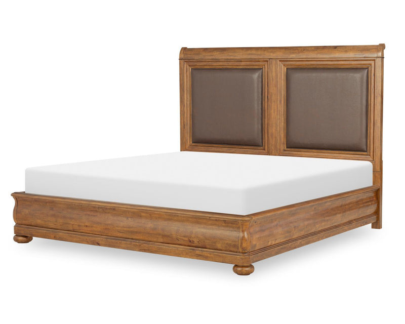 Echelon - Complete Upholstered Sleigh Bed