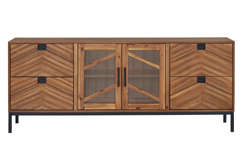 Astoria - TV Stand - Light Brown