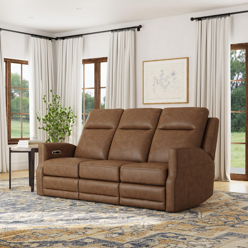 Maxwell - Power Reclining Sofa With Power Headrests And Lumbar