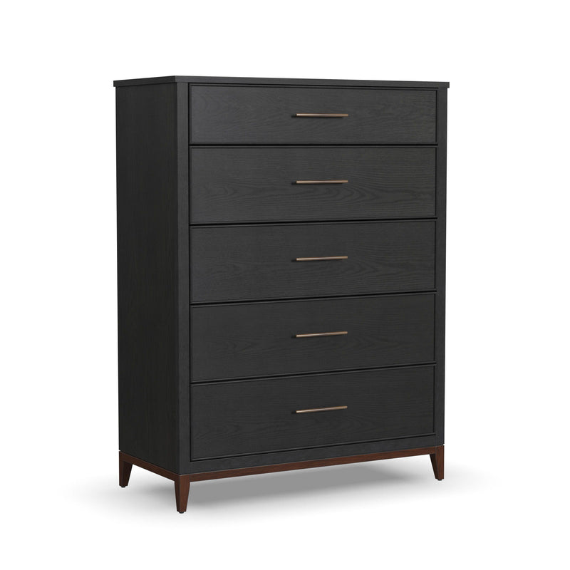 Waterfall - Drawer Chest - Deep Ebony