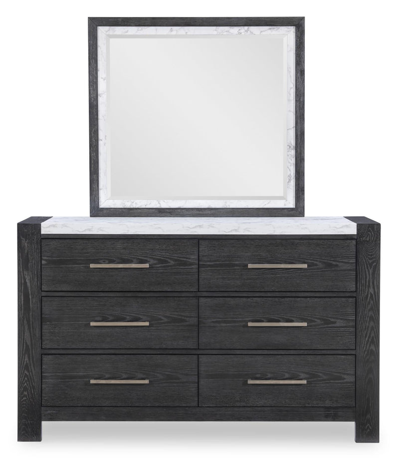 Horizons - Beveled Mirror - Espresso