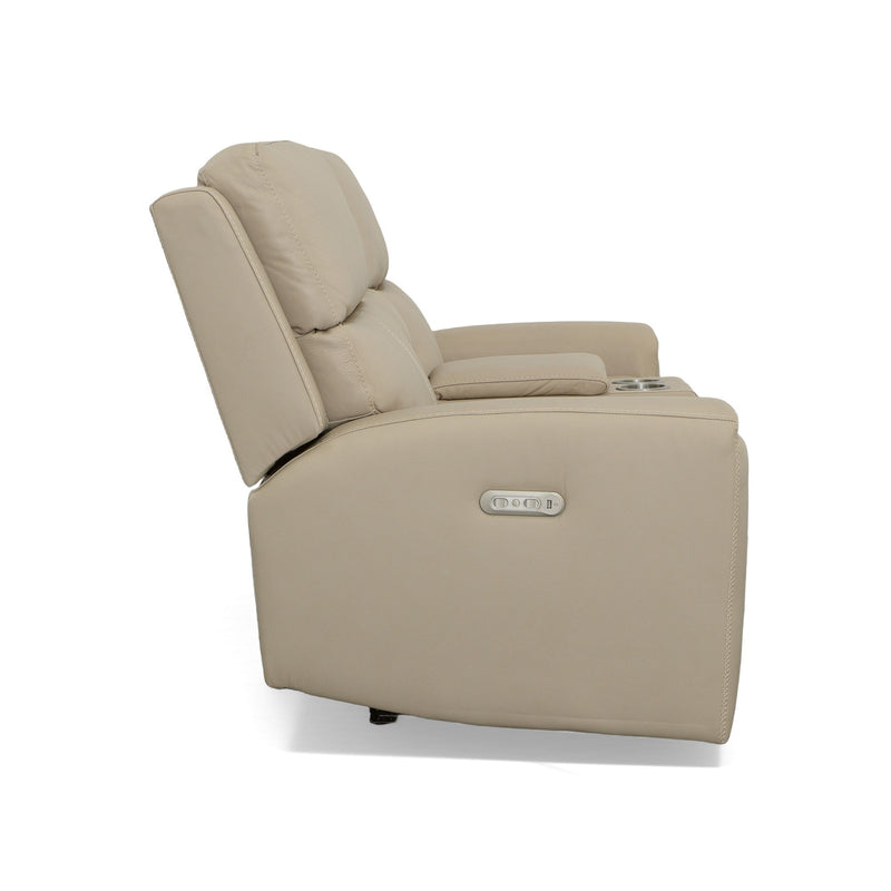 Jarvis - Power Reclining Loveseat With Console & Power Headrests