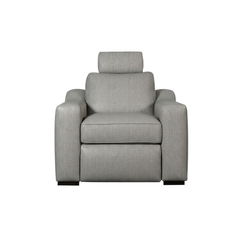 Archer - Loveseat With Power Footrest & ZW - Hampstead Dove
