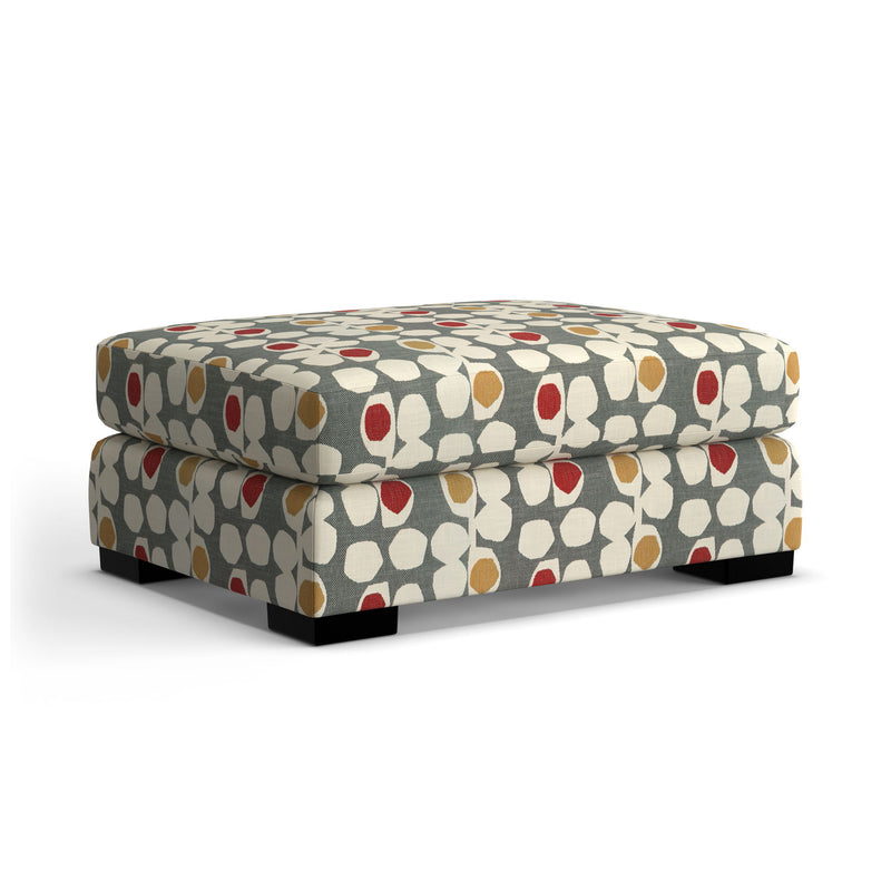 Noah - Fabric Ottoman