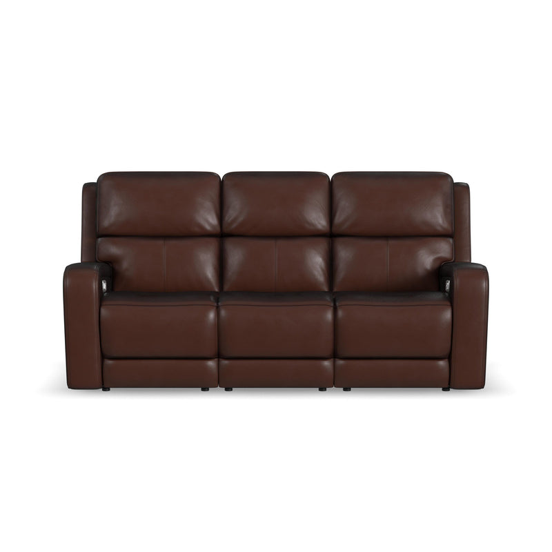 Oasis - Power Reclining Sofa With Power Headrests, Lumbar, Heat & Massage