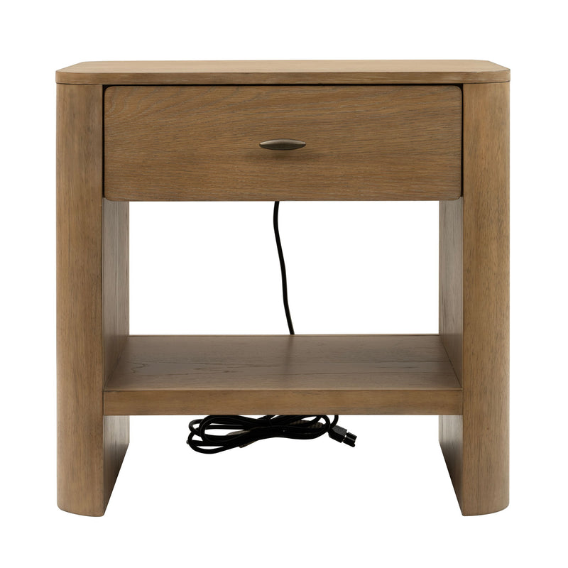 Normandy - Open Nightstand - Light Brown