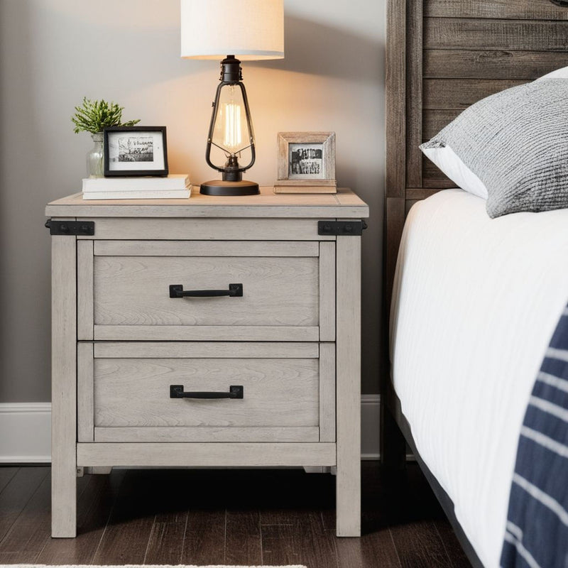 Alexandria - Nightstand - Mountain Mist
