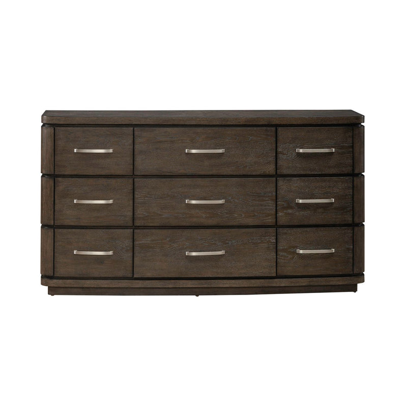 Cascade Falls - 9 Drawer Dresser - Satin Espresso