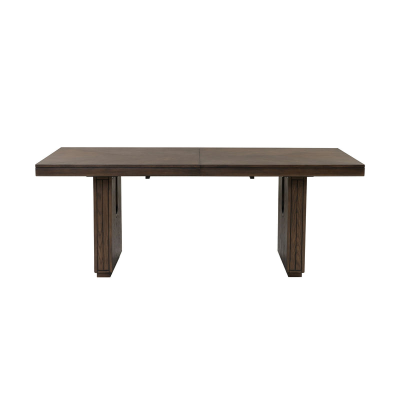 Athens - Rectangular Dining Table - Chocolate Brown