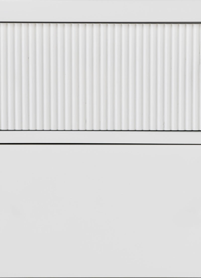 Adeline - Beveled Mirror - Cloud White