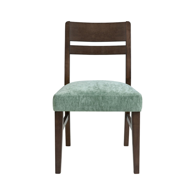 West End - Ladder Chair With Sage Green Seat
