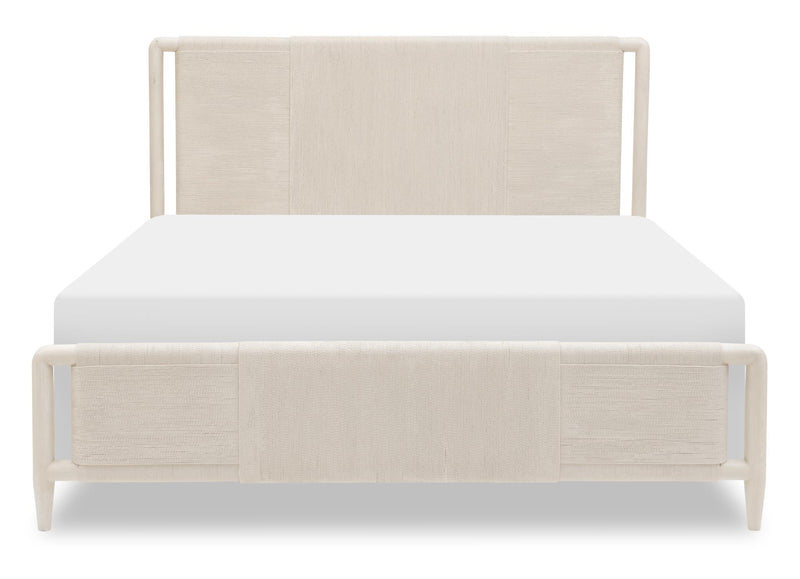 Maren - Complete Woven Panel Bed