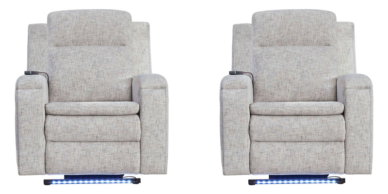 Armstrong - Power Recliner With Heat, Massage And Auto-Glide