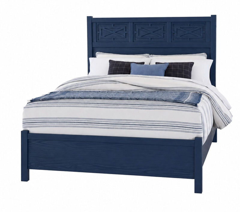 Tide & Timber - Fretwork Panel Bed