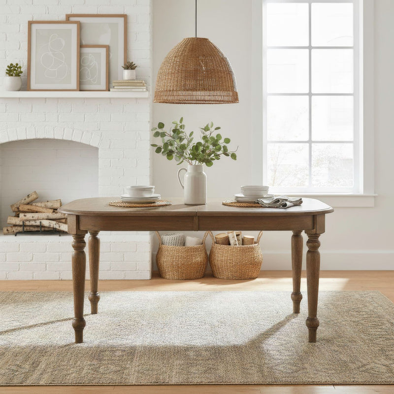 Carolina Crossing - Dining Room Leg Table Set