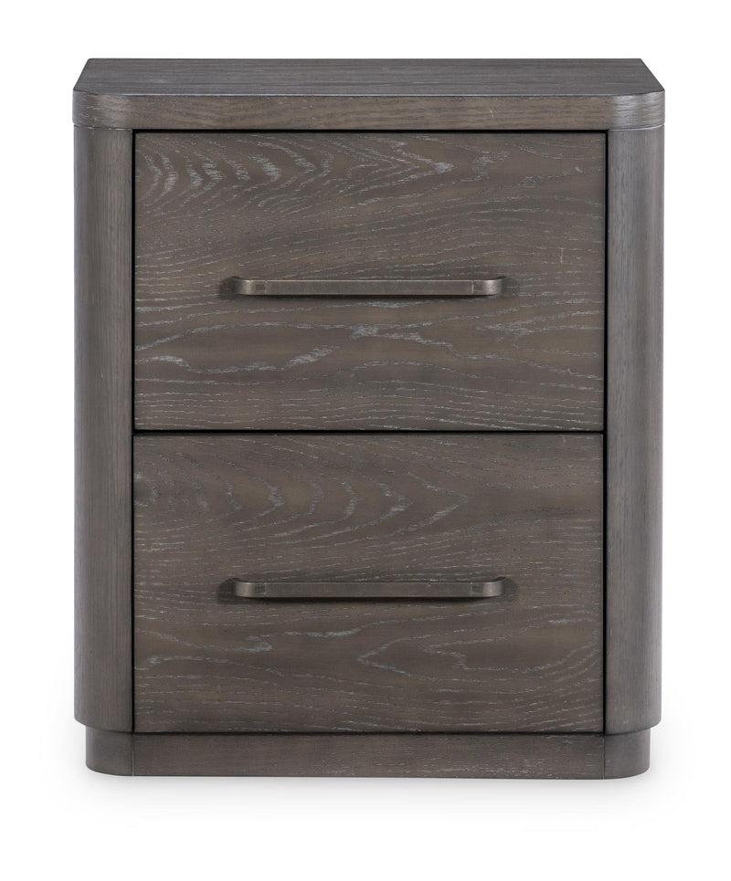 Horizons - 2 Drawers Nightstand - Deep Sable
