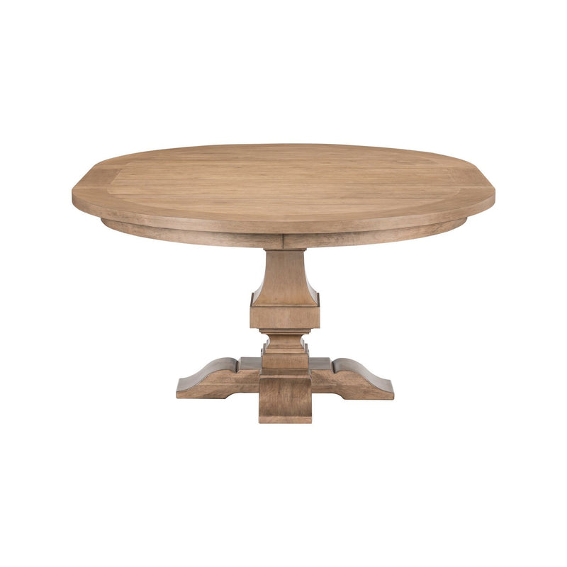 Haven Hills - Pedestal Table - Camel Beige