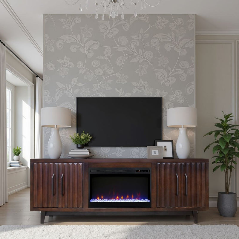 Radiance - Fireplace TV Stand