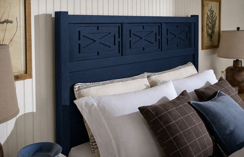 Tide & Timber - Fretwork Panel Bed