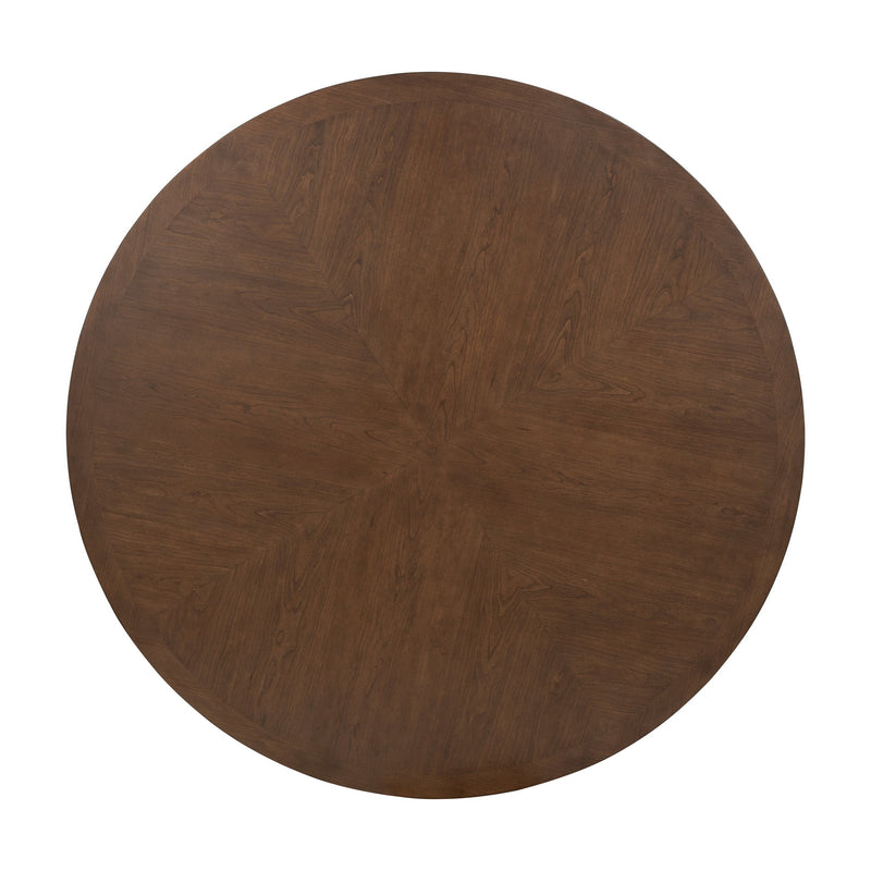 Bellevue - Round Dining Table - Whiskey Brown