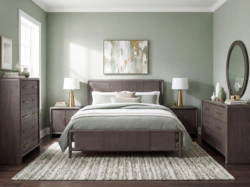 Maren - Complete Woven Panel Bed