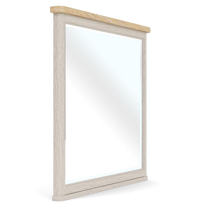 Glenndale - Dresser Mirror - Aged White