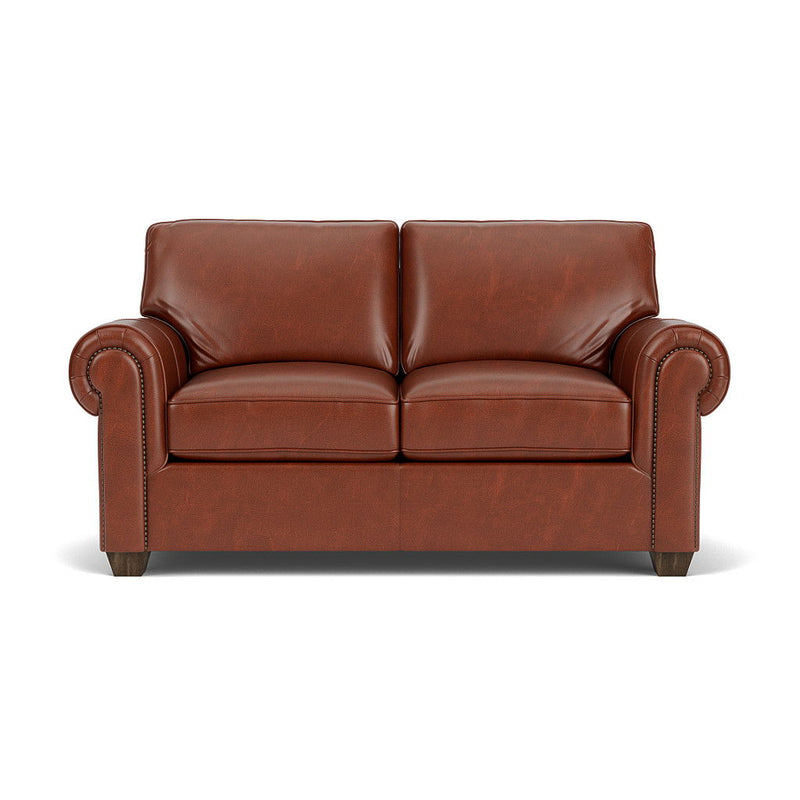 Carson - Loveseat, Nailhead Trim