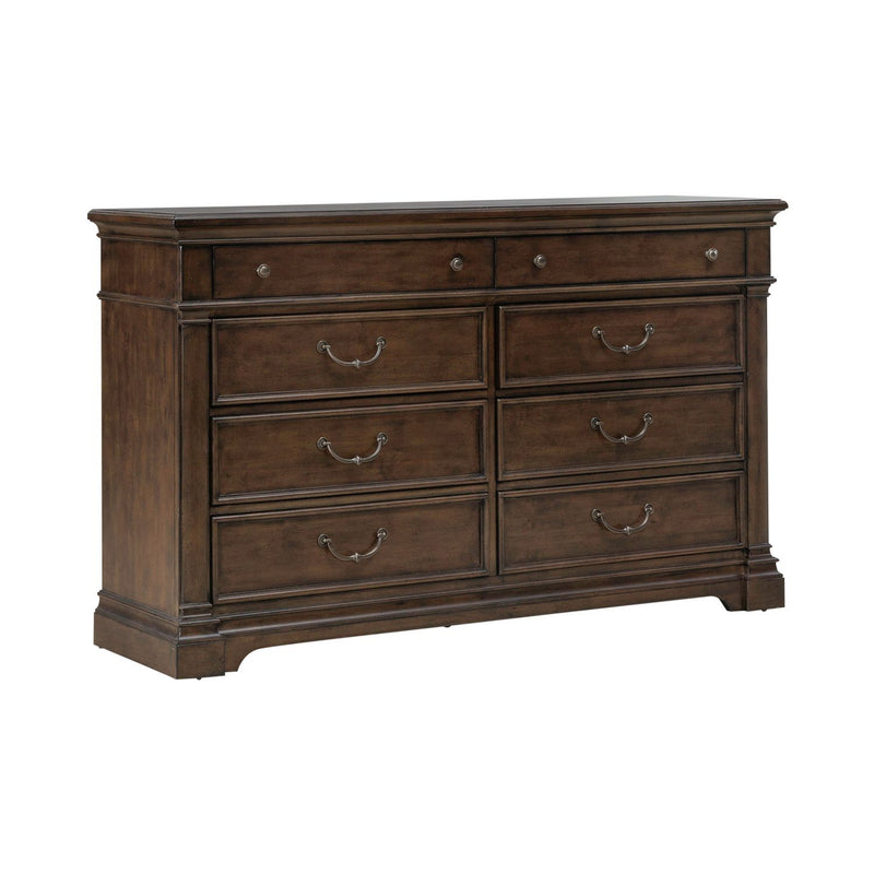 Arden Road - 8 Drawer Dresser - Satin Cherry
