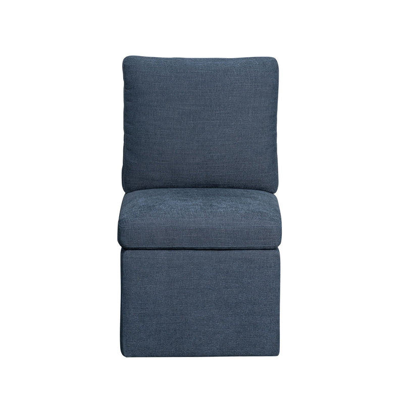 Upholstered Dining Chair Pillow Back