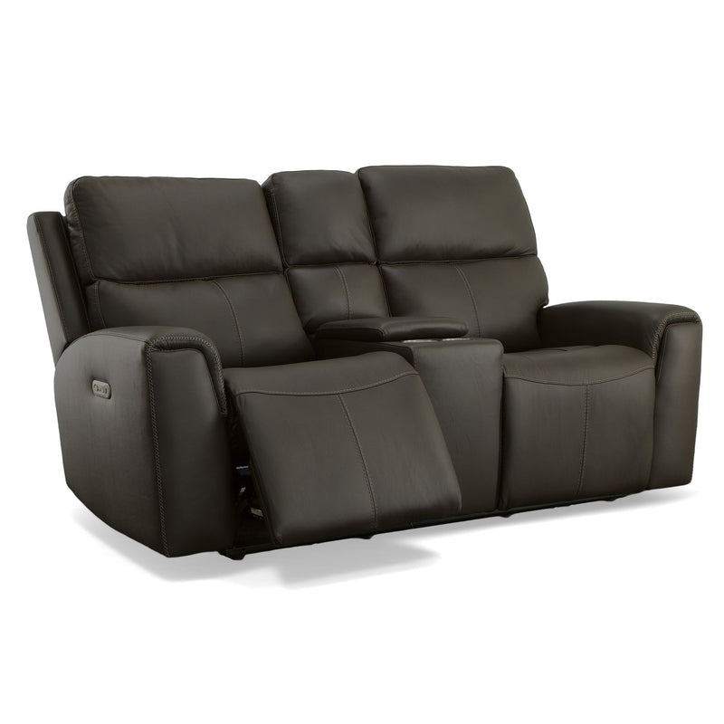 Jarvis - Power Reclining Loveseat With Console & Power Headrests