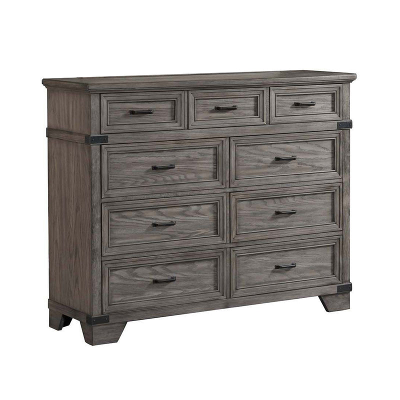 Forge - Tall Dresser - Brushed Steel