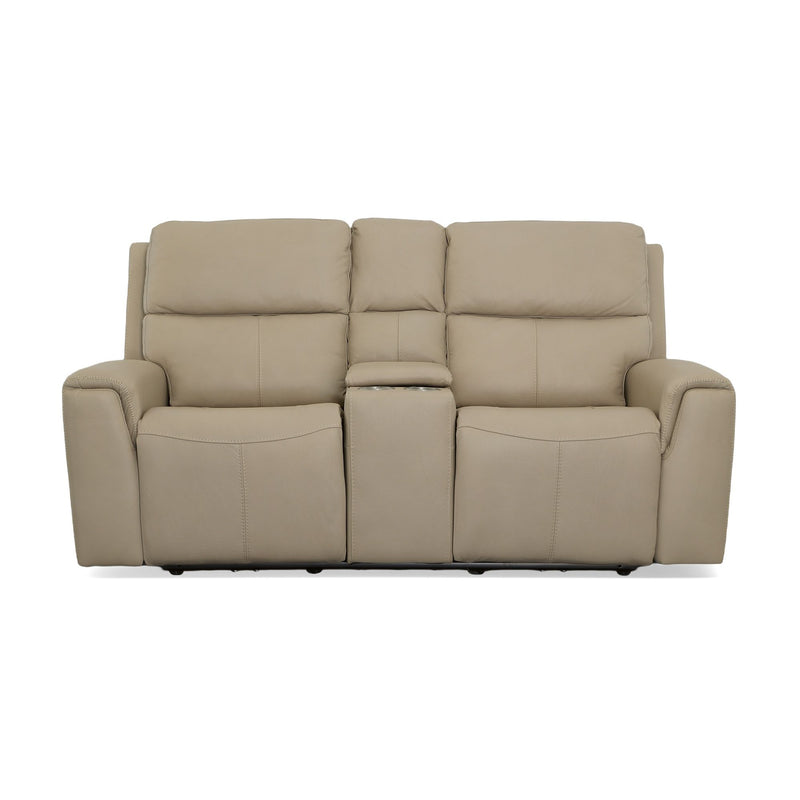 Jarvis - Power Reclining Loveseat With Console & Power Headrests