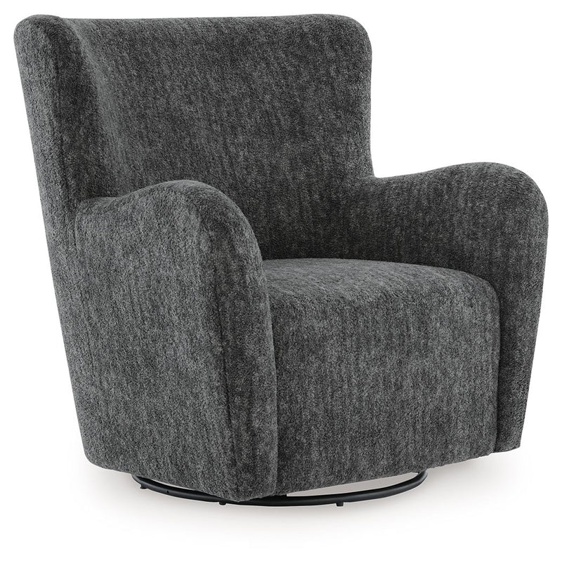 Rowenburg - Swivel Glider Accent Chair