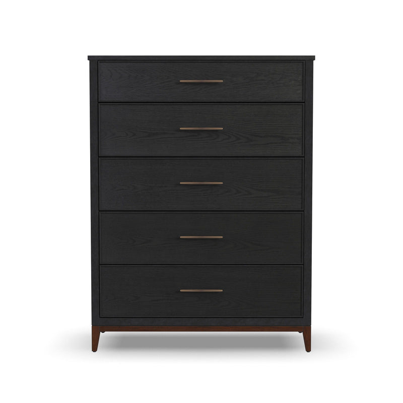 Waterfall - Drawer Chest - Deep Ebony