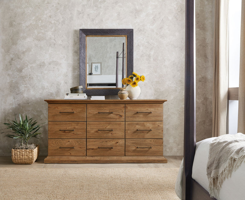 Big Sky - Portrait Mirror - Black