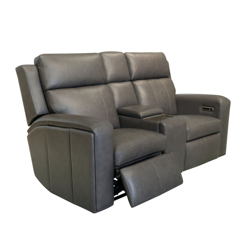 Wyatt - Power Reclining Loveseat With Console & Power Headrests & Lumbar