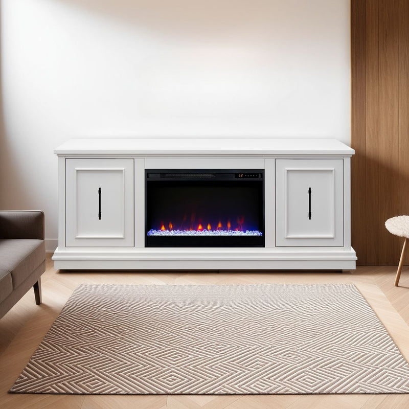 Jordan - Fireplace TV Stand
