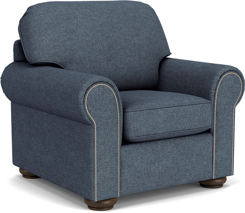Preston - Fabric Chair With Nailhead Trim