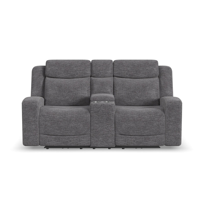 Ridge - Power Reclining Loveseat With Console And Power Headrests